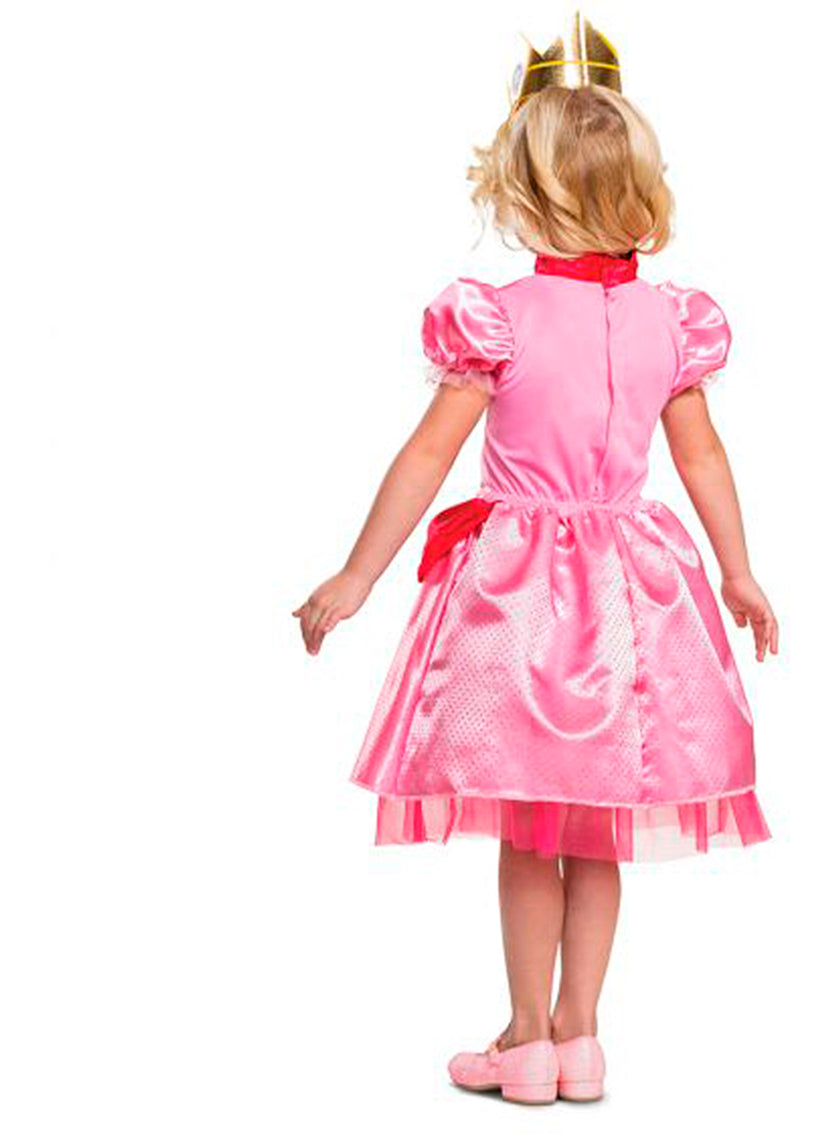 Déguisement Princesse Peach mini fille - Super Mario Bros
