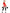 Déguisement pompom girl Halloween rouge femme