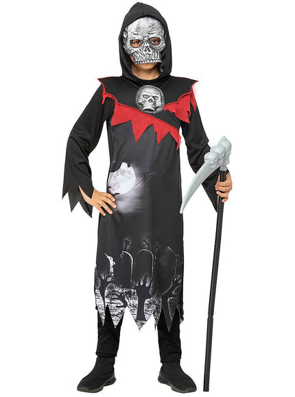 Déguisement La mort sombre deluxe garçon
