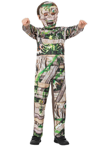 Déguisement momie zombie enfant