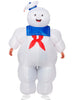 Déguisement Bibendum Chamallow gonflable adulte - SOS Fantômes