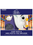Coffret cadeau Zip: Tasse et infuseur - La Belle et la Bête
