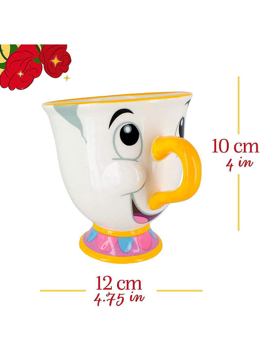 Coffret cadeau Zip: Tasse et infuseur - La Belle et la Bête