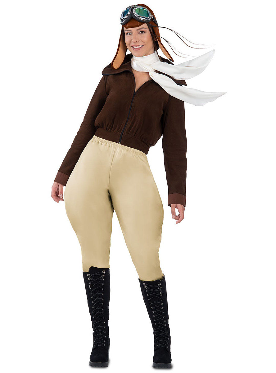 Déguisement pilote femme