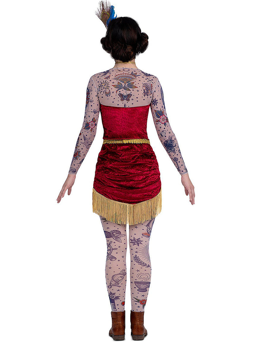 Déguisement cirque femme tatouée
