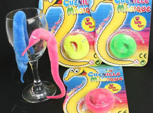 chenille vers magique 20cm