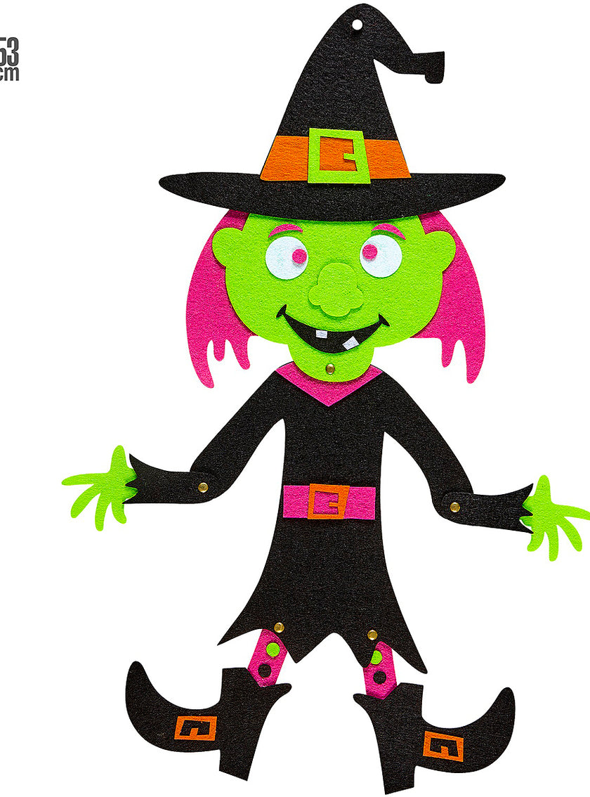 Figure suspendue avec lumière et son d'un clown