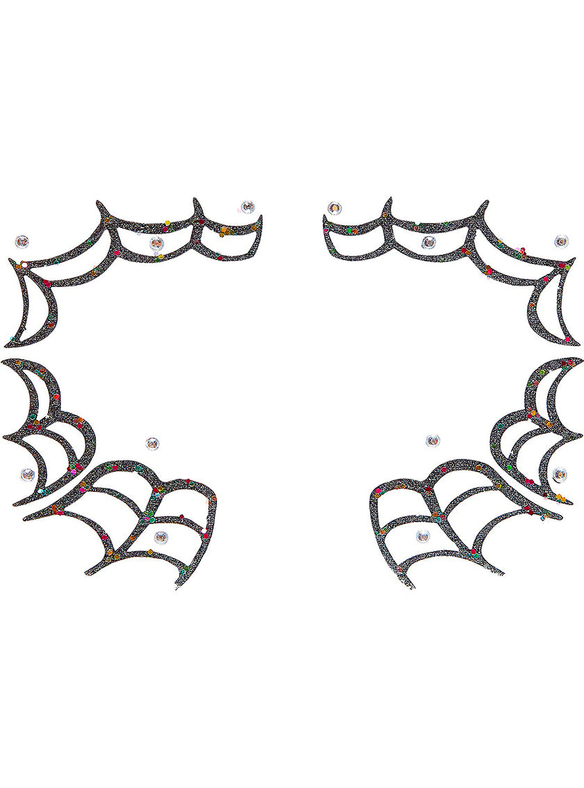 Bijoux visage araignée femme