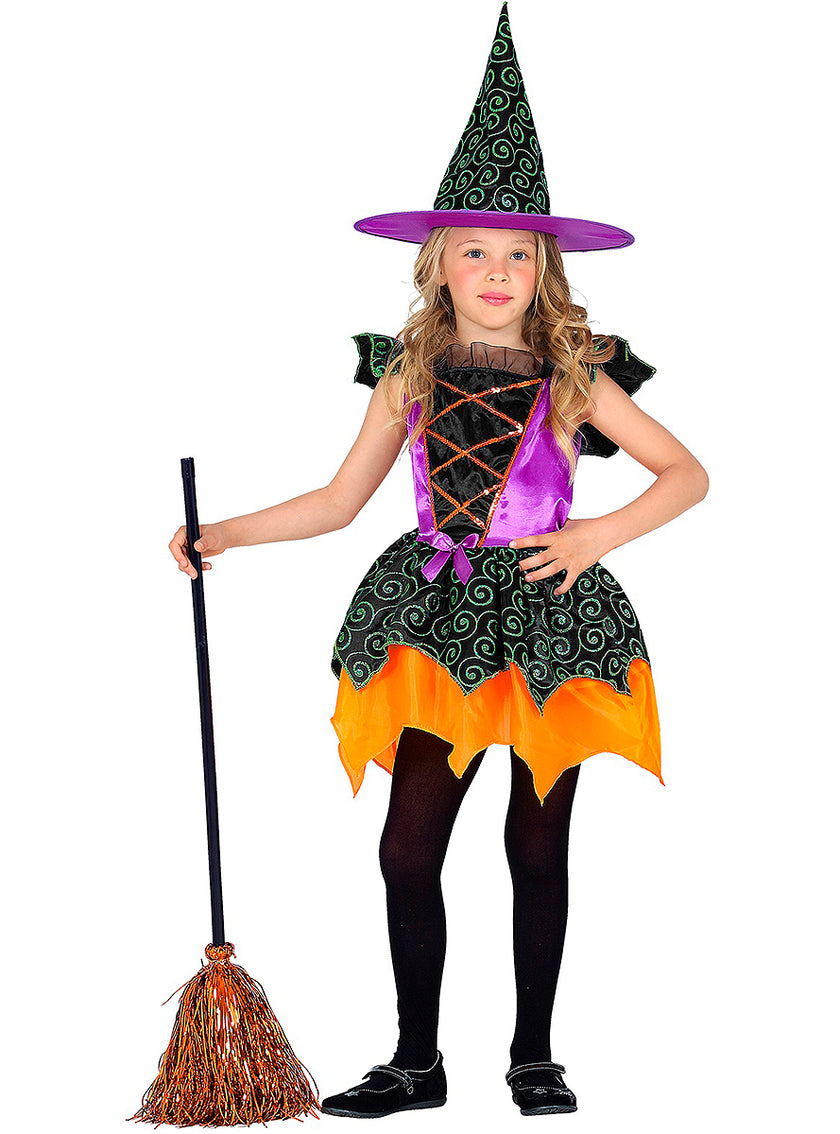 Déguisement sorcière enchantée fille