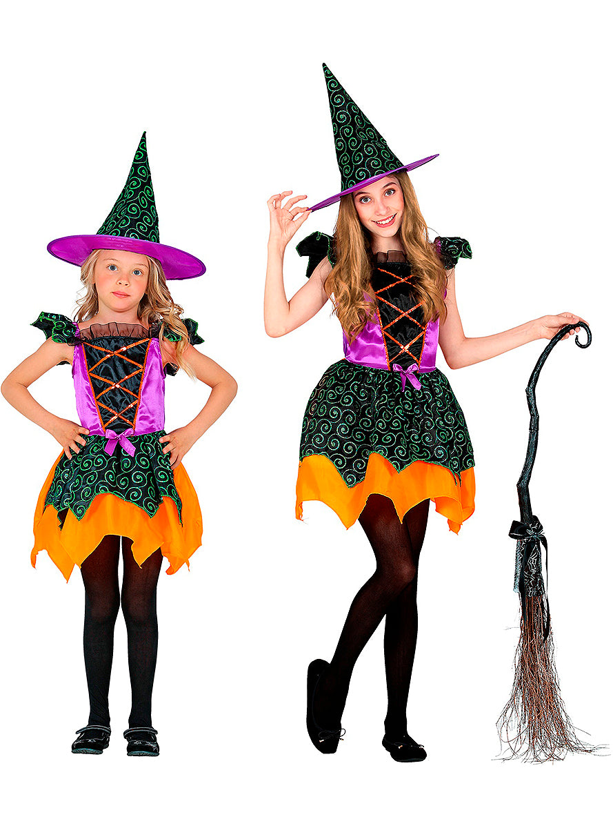 Déguisement sorcière enchantée fille