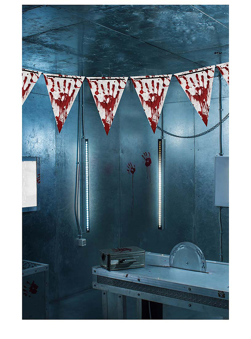 Guirlande à fanions en sang - Halloween