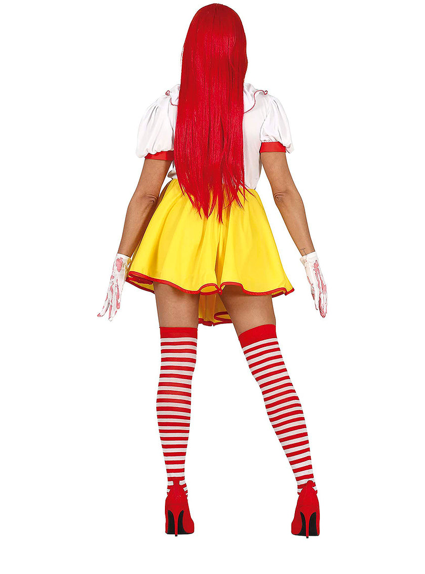 Déguisement clown tueur femme