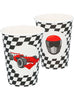 10 gobelets Formule 1 (210 ml)