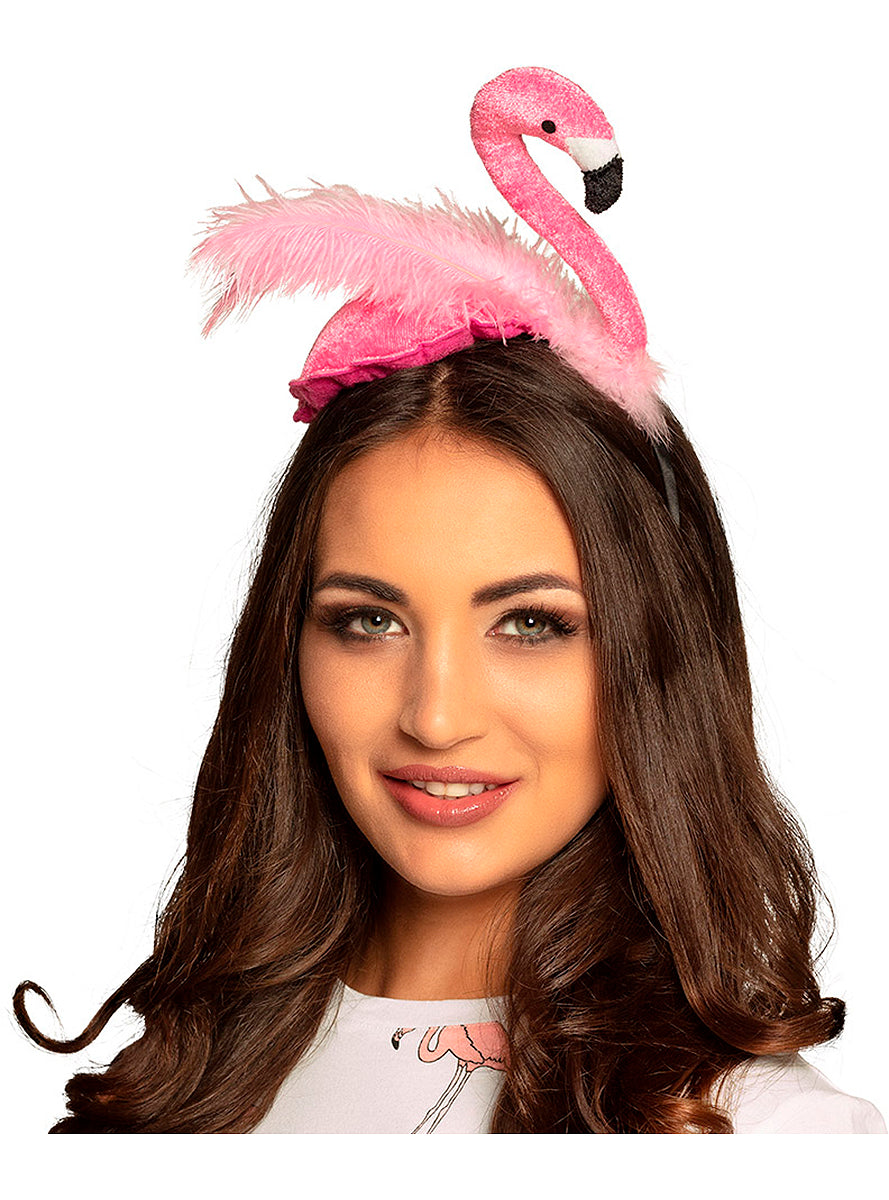 Serre-tête flamand rose