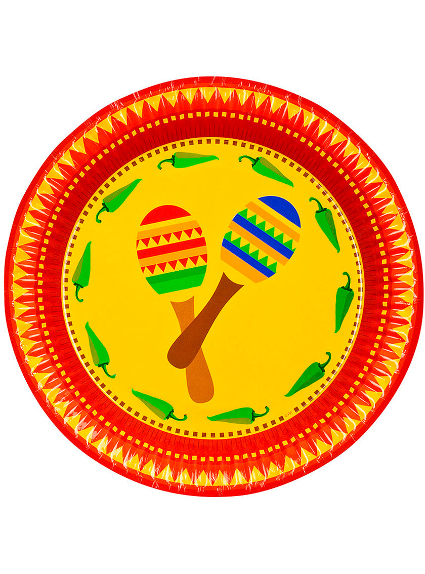 10 assiettes Mexique (22 cm)