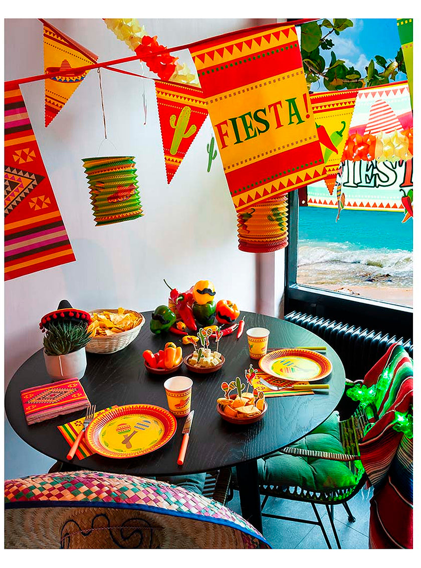 20 serviettes Mexique (33 x 33 x cm)