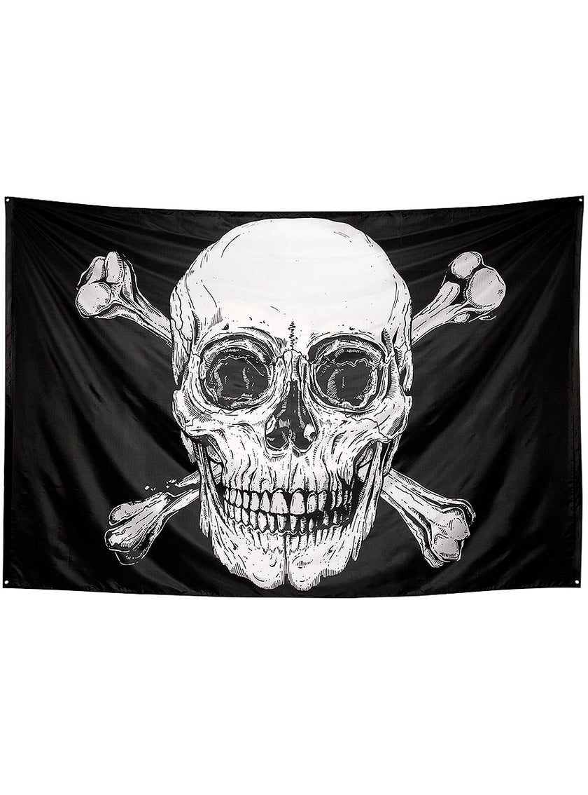 Drapeau pirate tête de mort