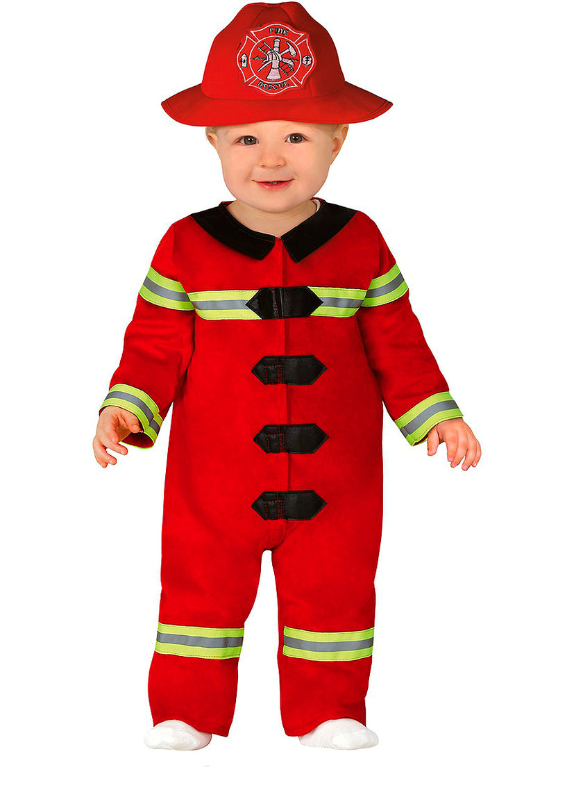 Déguisement pompier bébé