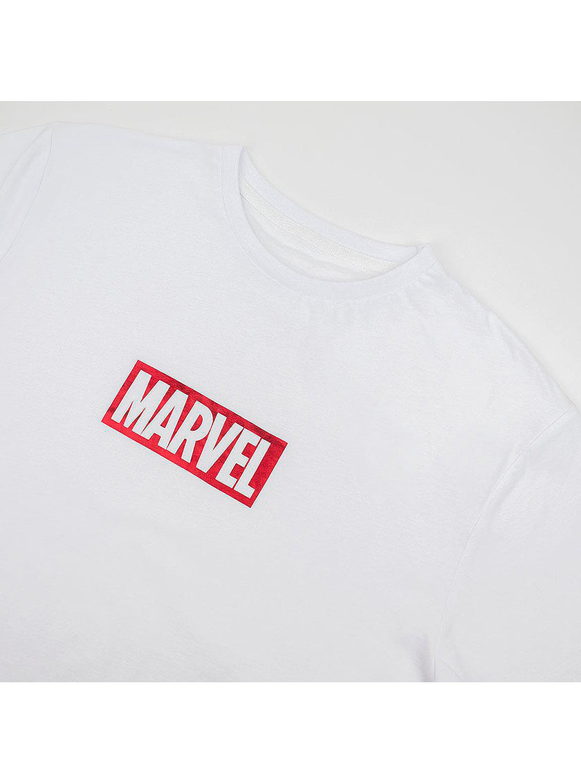 T-shirt avec logo Marvel pour hommes