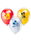 10 ballons Mickey Mouse (28 cm) - Club House