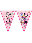 Guirlande à fanions Minnie Mouse