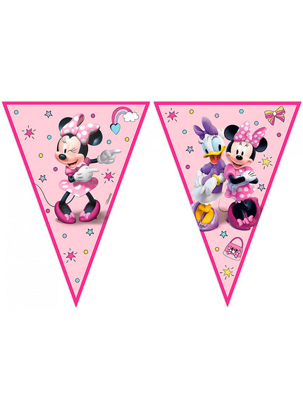 Guirlande à fanions Minnie Mouse