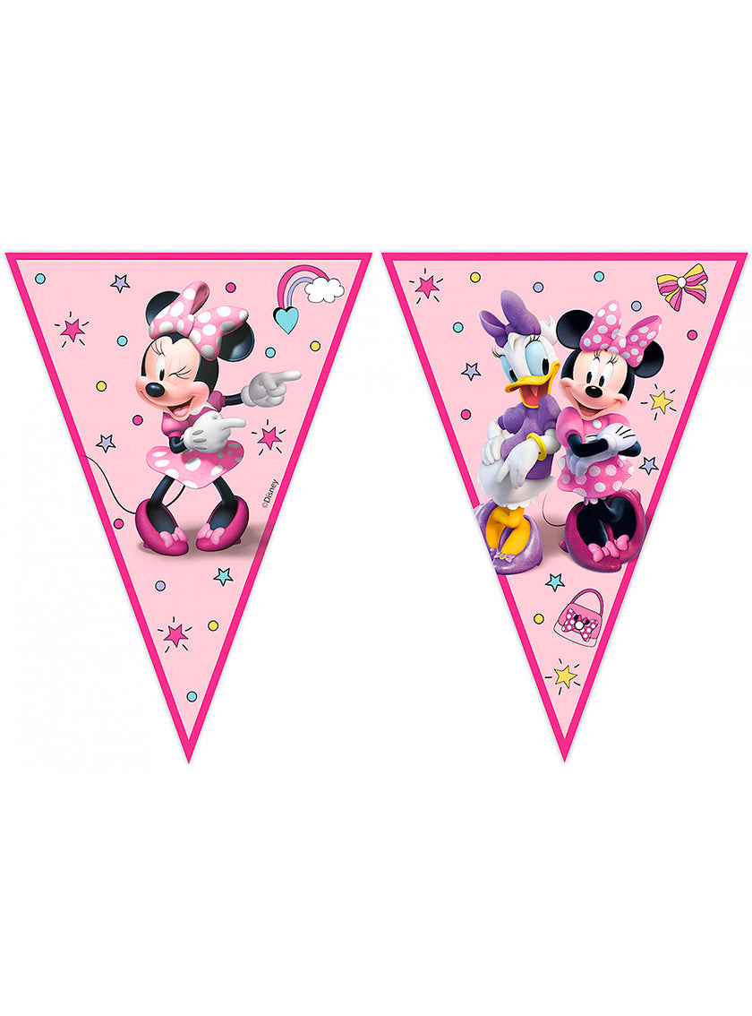 Guirlande à fanions Minnie Mouse