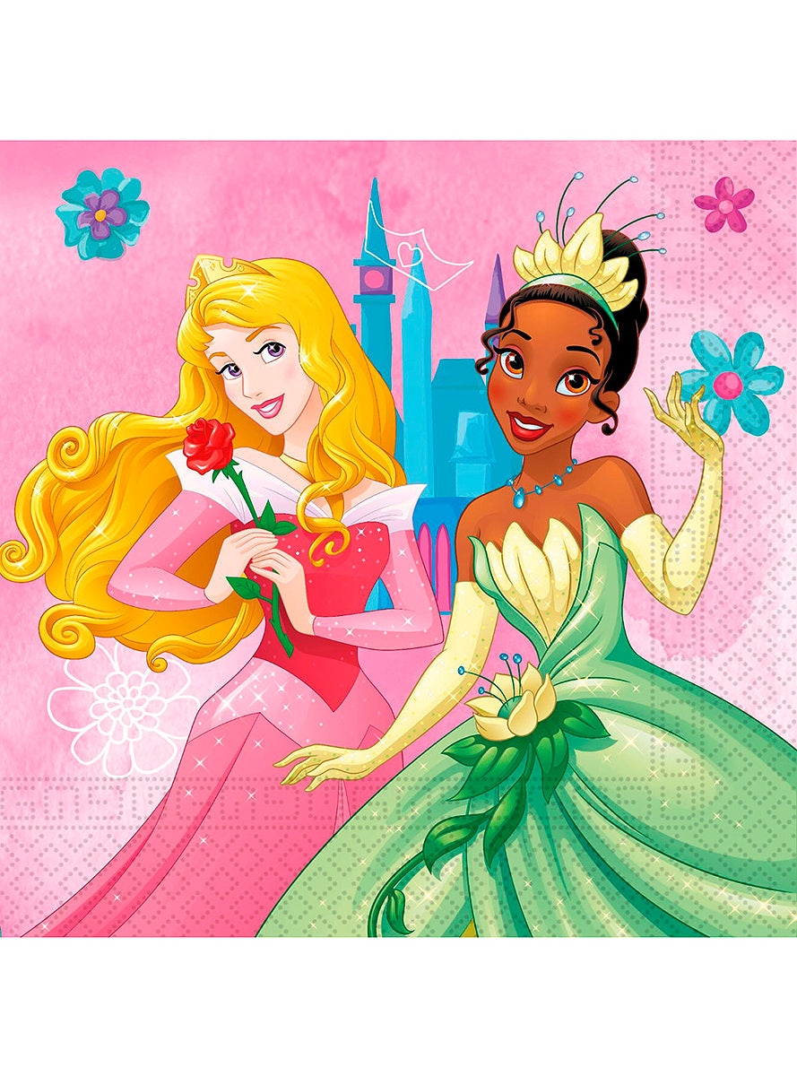20 serviettes Princesses Disney (33x33 cm)