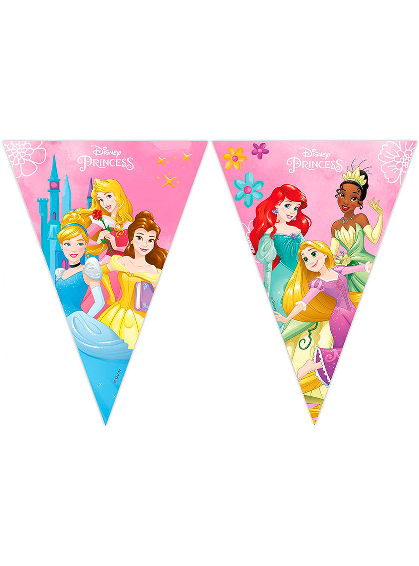 Guirlande à fanions Princesses Disney