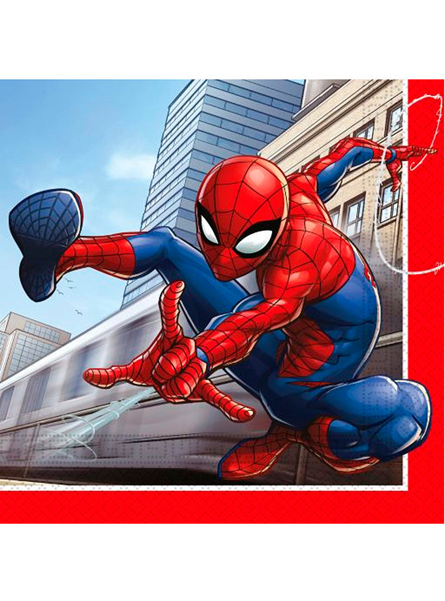 20 serviettes Spiderman (33x33 cm) - Marvel