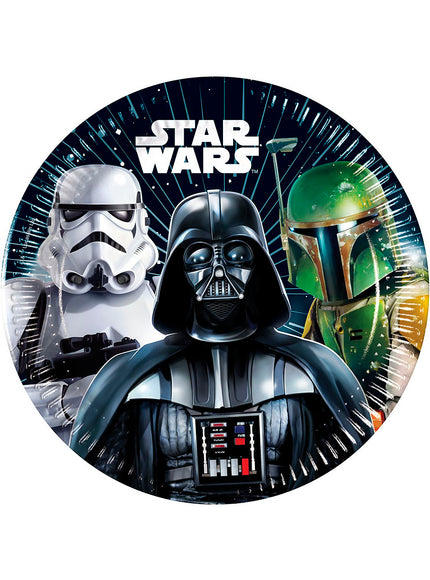 8 assiettes Star Wars (20cm)