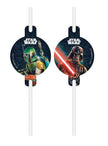 4 pailles Star Wars