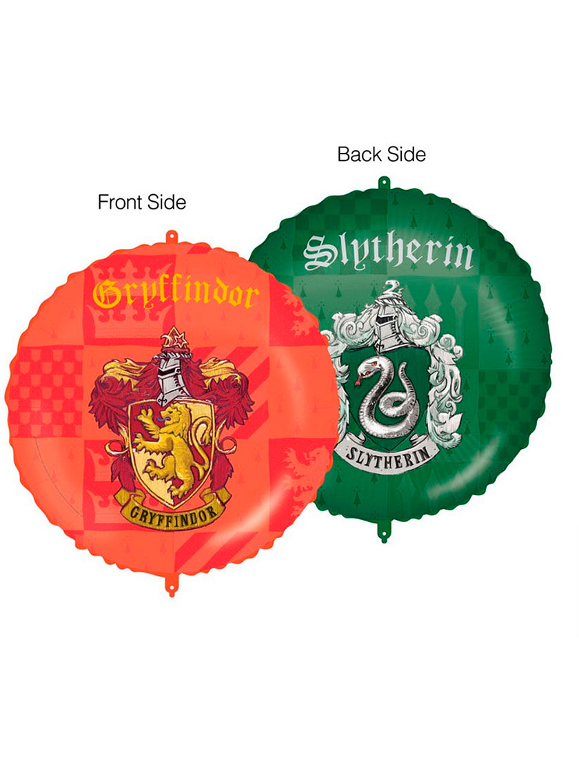 Ballon aluminium Gryffondor et Serpentard - Hogwarts Houses