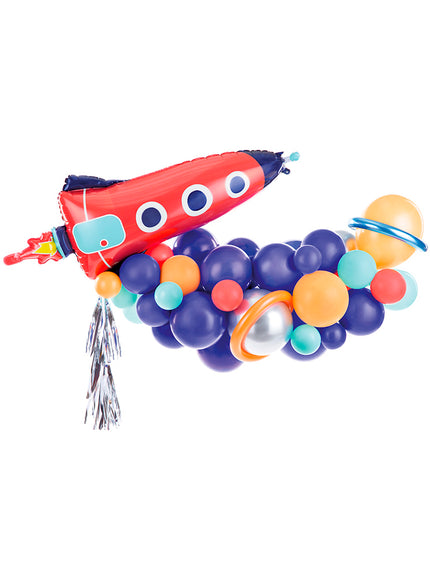 Guirlande ballons fusée