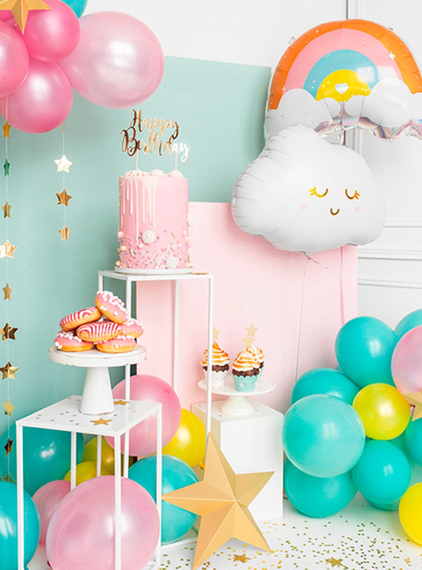 Ballon aluminium nuage