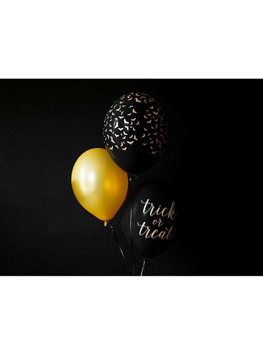 6 ballons chauve-souris