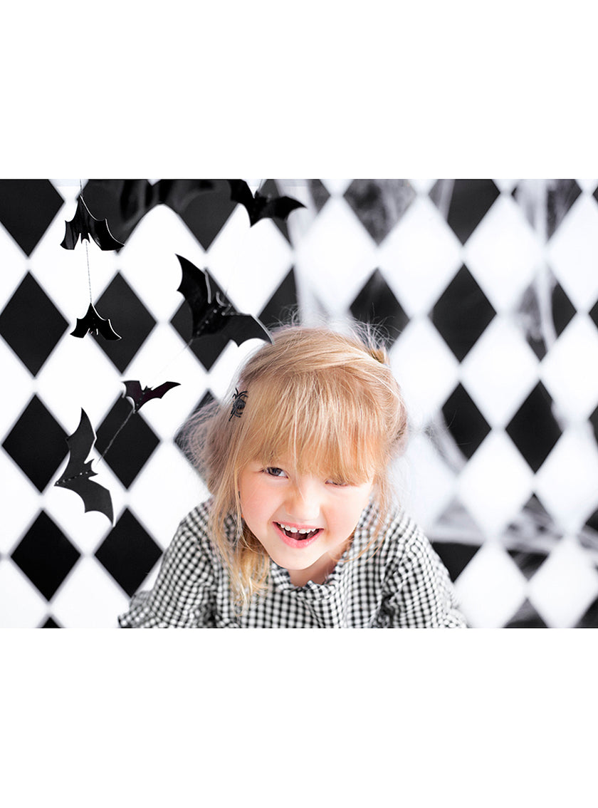 Guirlande chauve-souris noires