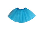 jupe en tulle tutu pour enfant bleu clair 46cm