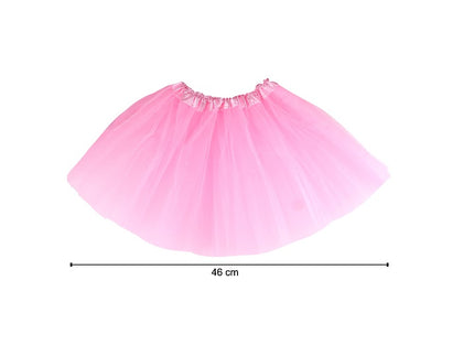 jupe en tulle tutu pour enfant rose 46cm