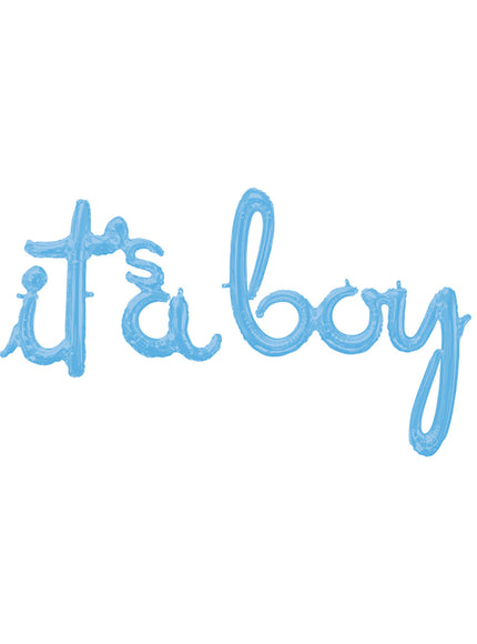 Ballon It's a boy bleu