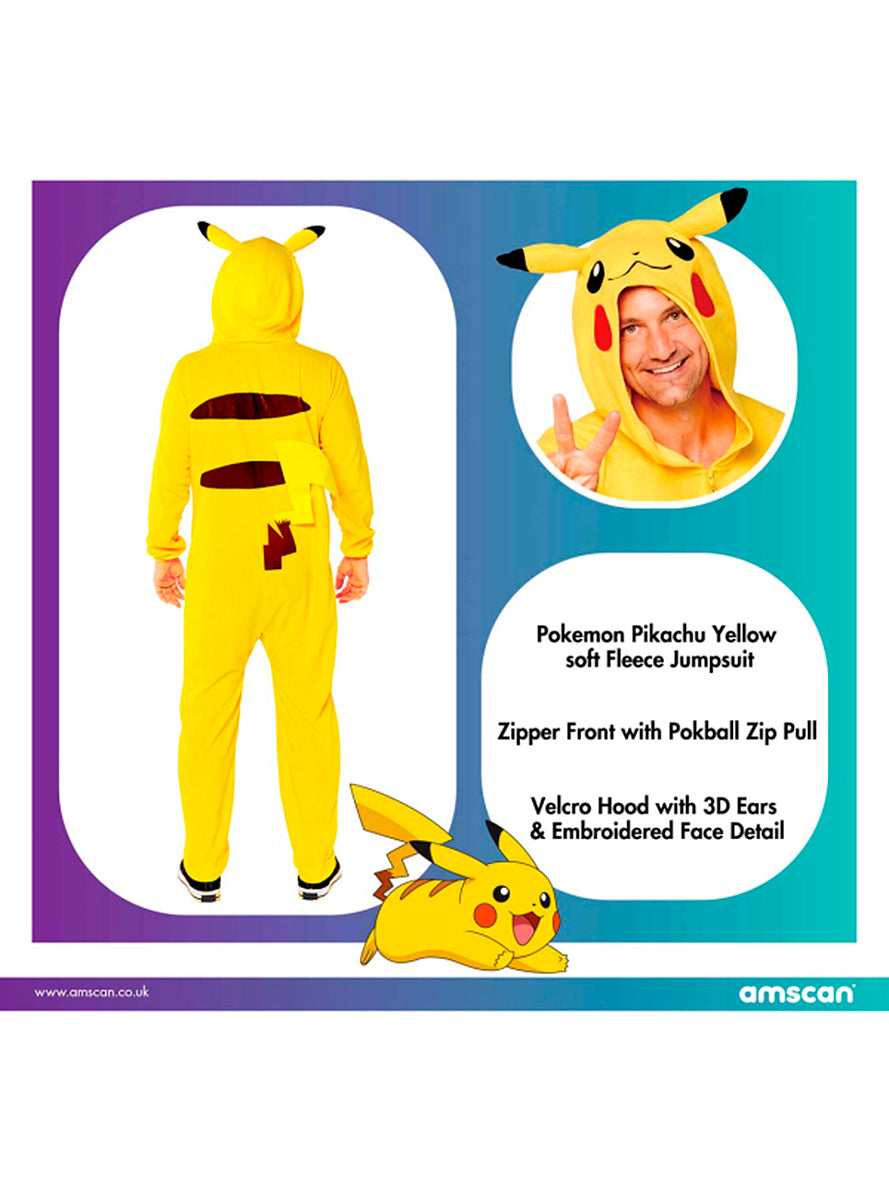 Déguisement Pikachu homme - Pokémon