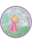 8 assiettes Princesses (23cm)