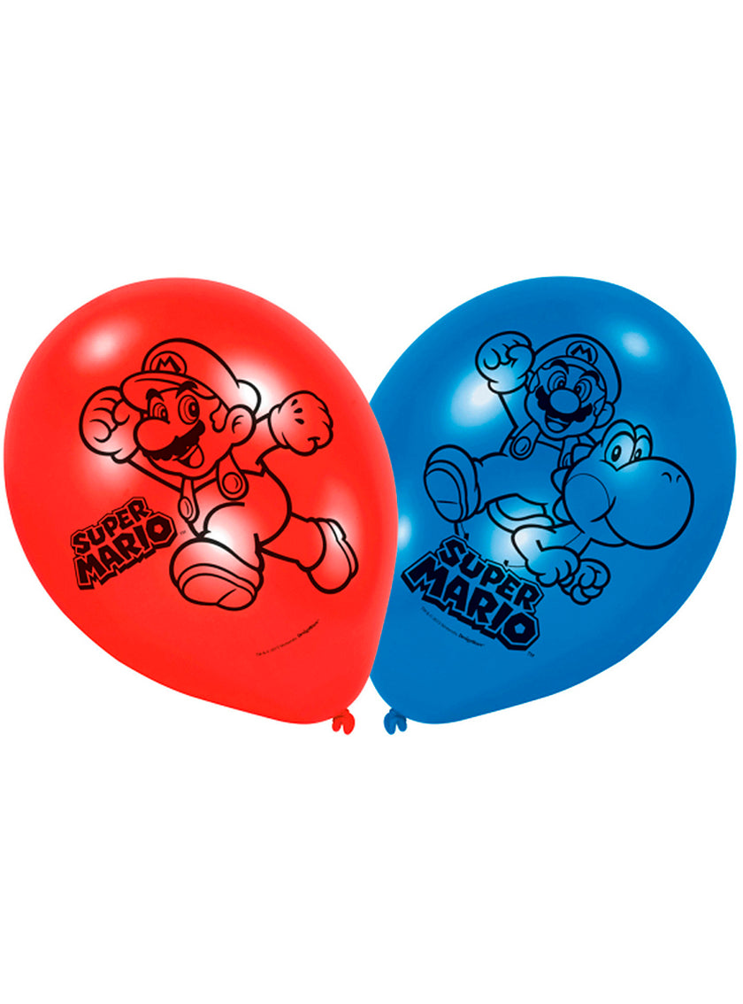 6 ballons Super Mario