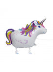 Ballon aluminium licorne