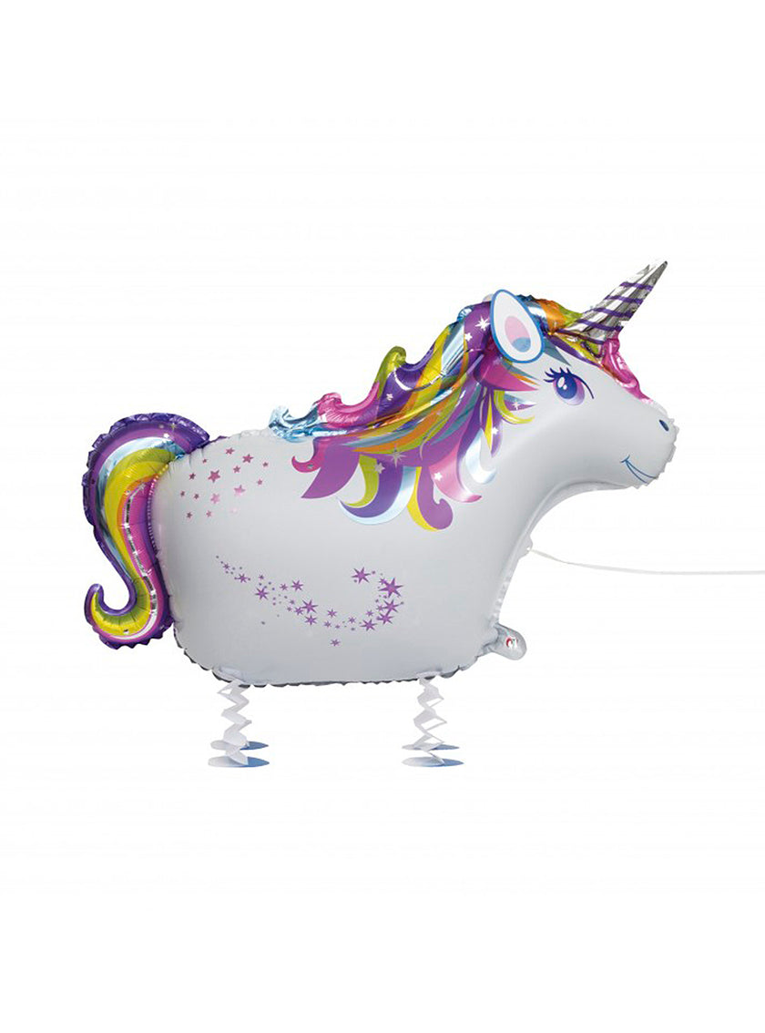 Ballon aluminium licorne
