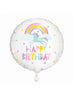 Ballon aluminium Licorne - Rainbow & Unicorn