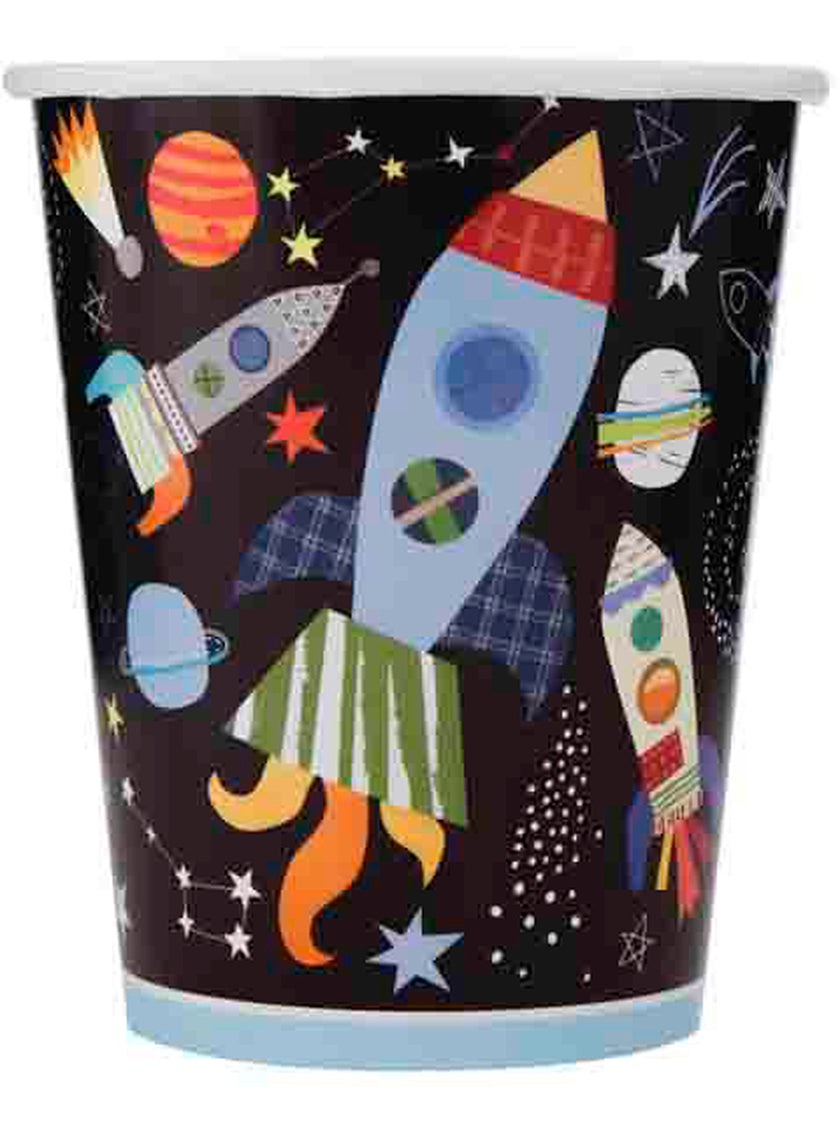 8 gobelets espace - Outer Space