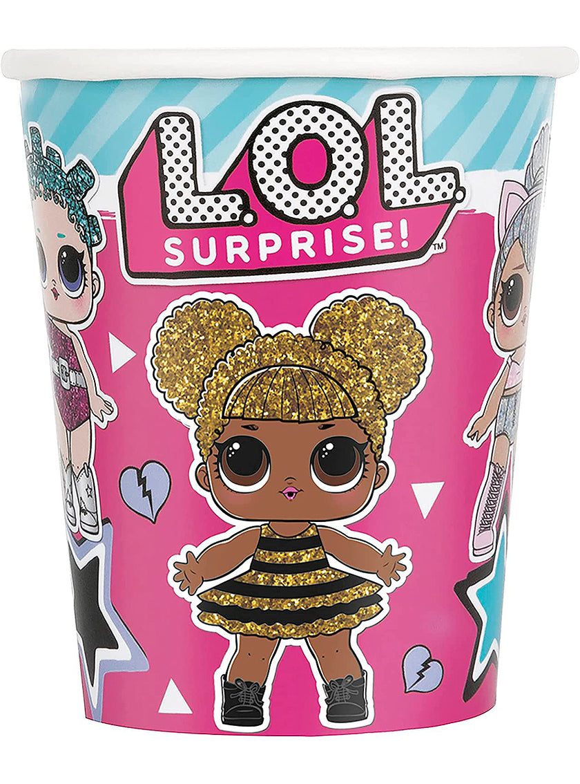 8 gobelets LOL Surprise