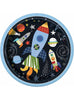 8 assiettes espace (23 cm) - Outer Space