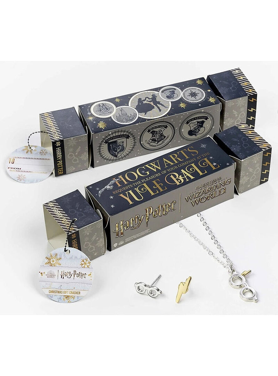 Coffret cadeau collier et boucles d'oreilles Poudlard - Harry Potter